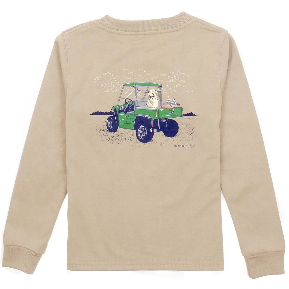 NWT Properly Tied - Boys 5 - LS Tee with Side-by-Side